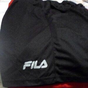 Men's FILA shorts, black